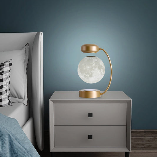 Creative Personality Magnetic Levitation Moon Lamp